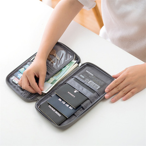 Dropshipping petite taille multi-usages Durable billet passeport <span class=keywords><strong>porte</strong></span>-cartes de crédit <span class=keywords><strong>porte</strong></span>-documents portefeuille de voyage <span class=keywords><strong>porte</strong></span>-passeport - Product Image 4