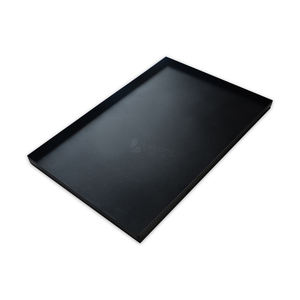 <span class=keywords><strong>Plaque</strong></span> <span class=keywords><strong>de</strong></span> <span class=keywords><strong>cuisson</strong></span> plate à <span class=keywords><strong>angle</strong></span> droit en aluminium-acier <span class=keywords><strong>de</strong></span> qualité commerciale antiadhésive pour pain et gâteaux - Product Image 3