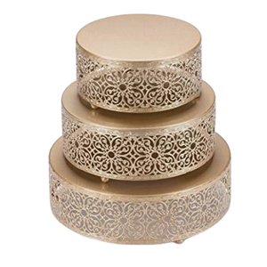 Best Design <b>Two</b> <b>Tier</b> Pastries Cupcakes <b>Stand</b> Glossy Finished <b>Cake</b> Display Dessert <b>Stand</b> Custom Royal Style Metal <b>Cake</b> <b>Stand</b> - Product Image 6