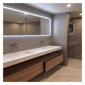 Mueble de Baño Moderno con Espejo LED, Mueble de Baño de Pared Elegante - Product Image 2