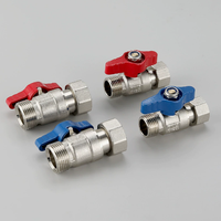 Vannes à boisseau sphérique en laiton spécial pour chaudières, fabrication CarpJourney, OEM, manuelles, raccordement fileté NPT/à brides DN15-DN20, pour eau chaude et chauffage