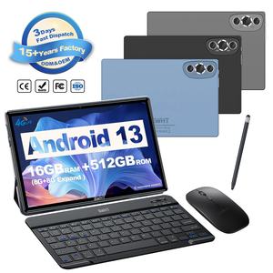 Tablette éducative pour enfants, vente en gros, pas cher, OEM, tablette WIFI 4G 5G, Android 13, octa-core, double Wifi, batterie 6000mAh, 256 <span class=keywords><strong>Go</strong></span> de RAM - Product Image 2