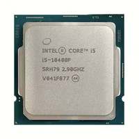 Processeur Intel Core i5-10400F LGA 1200 12 Mo pour ordinateur de bureau, neuf en boîte avec ventilateur de refroidissement
