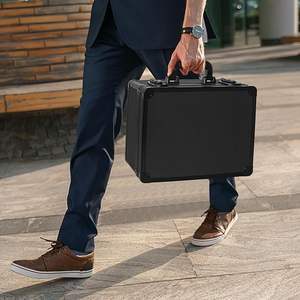 Étui pour cartes classées - Boîte de rangement pour cartes classées en aluminium compatible avec 100 plaques de cartes, l'étui pour cartes de sport convient aux PSA, CSG, - Product Image 6