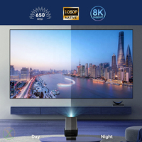 Proyector Inteligente X7 Android Mini Portátil para Viajes al Aire Libre con Resolución 4K y Estilo Moderno que Funciona con Android 14