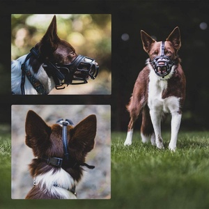 Respirant Panier <span class=keywords><strong>Chien</strong></span> Visage Museau <span class=keywords><strong>pour</strong></span> <span class=keywords><strong>Petit</strong></span> Moyen Grand et X-large Chiens Arrête De Mordre Barking et <span class=keywords><strong>Chien</strong></span> À Mâcher visage Museau - Product Image 2