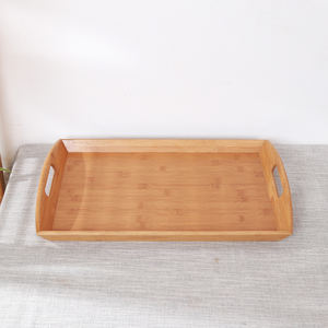 Plateaux de service rectangulaires vintage en bambou écologique Youlike pour les fêtes - Product Image 5