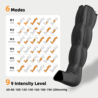 Masseur de bottes de pompe de récupération Healthpal, bottes de récupération de compression d'air de jambe de sport de logo personnalisé musculaire portable