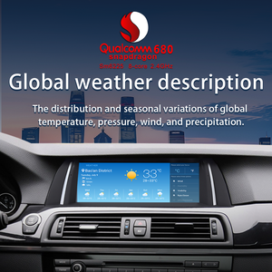 Lelv không dây Carplay Android Auto Car đài phát thanh GPS đa phương tiện Player Màn hình hiển thị cho BMW 5 Series F10 bảng điều khiển màn hình cảm ứng - Product Image 2