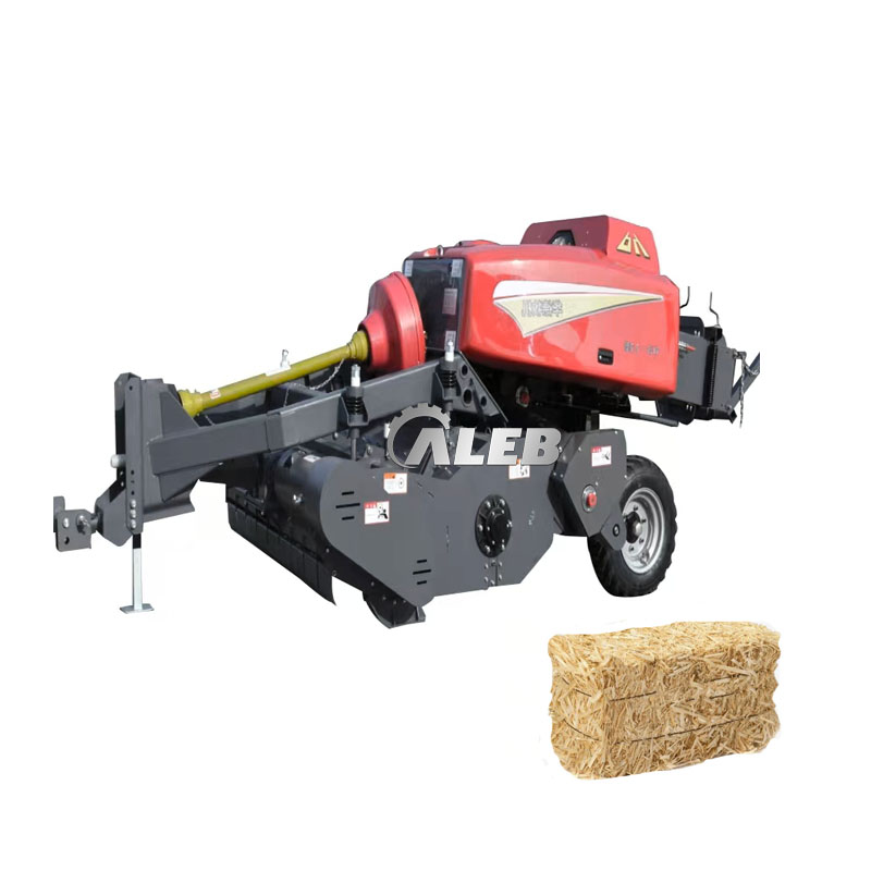 Square hay baler dan wrapper mini square hay baler mesin/tunggal jerami kemasan mesin jual panas silage square baler