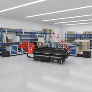 Máquina <span class=keywords><strong>de</strong></span> Corte <span class=keywords><strong>de</strong></span> Vidrio <span class=keywords><strong>de</strong></span> Grado Industrial <span class=keywords><strong>de</strong></span> Alta Velocidad 0-200m/min con Protección Automática <span class=keywords><strong>de</strong></span> Bordes y Alarma <span class=keywords><strong>de</strong></span> Error <span class=keywords><strong>de</strong></span> Carga - Product Image 1