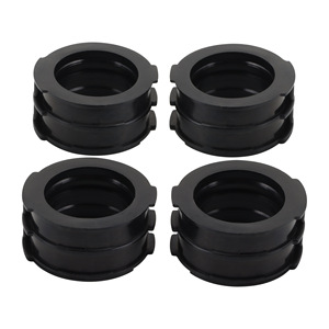 4 Piezas de Repuesto para Colector de Admisión de Motocicleta, Carburador, Soporte de Carburador para <span class=keywords><strong>V</strong></span>-<span class=keywords><strong>MAX</strong></span> <span class=keywords><strong>1200</strong></span> VMX12V 1985-2007 - Product Image 4