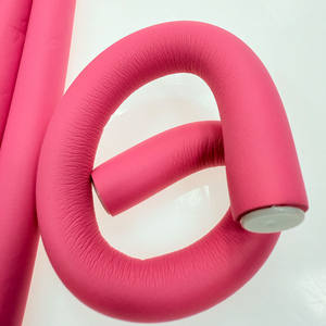 10 pièces de bigoudis flexibles en mousse froide pour femmes, design torsadé doux, tailles longues et courtes, 0,55x9,45 cm - Product Image 3