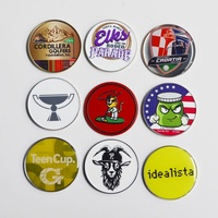 Marqueurs de balle de golf personnalisés avec différents designs et votre propre logo, marqueur de balle de golf magnétique en métal, autres produits de golf