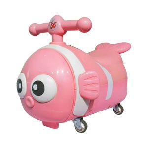 Lindo coche de juguete de plástico de 4 ruedas para niños, tobogán oscilante para interiores y exteriores para pies de bebé de 1 a 4 años - Product Image 1