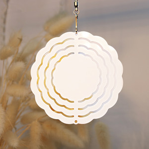 Venta al por mayor de bases para sublimación de molinillos de viento DIY de 3 pulgadas para decoración de jardín, molinillos de viento de 4 pulgadas - Product Image 6