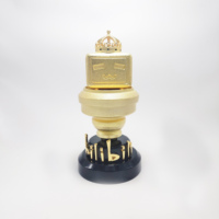Trophée de football personnalisé avec logo vidéo, coupe pour récompenses d'équipe, coupe en métal pour événements professionnels et corporatifs