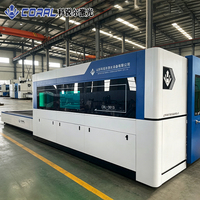 Máquina de Corte Láser CORAL CRL-3015BW-1500W de Alta Productividad, Diseño Cerrado, 1500W 6000W para Acero Inoxidable y Aluminio