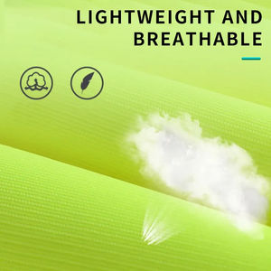 Vêtements de travail haute visibilité personnalisés Administration routière gilet de travail fluorescent gilet réfléchissant de sécurité - Product Image 4