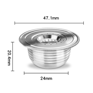 Capsula da caffè riutilizzabile con filtro in acciaio inossidabile per macchina da caffè <span class=keywords><strong>Bialetti</strong></span> Break Brikka Espresso Cup - Product Image 1