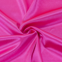 Tela de Punto Elástica de 230g/m, 89% Poliéster, 11% Elastano, Ecológica, para Vestidos de Novia