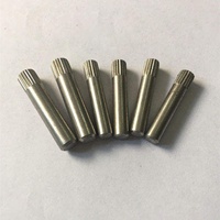 Goupilles moletées sur mesure en acier inoxydable 304/316, finition brillante, tiges non standard, couleur personnalisée OEM, pour l'industrie générale