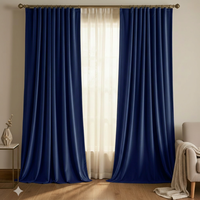 Rideaux occultants thermiques en velours vert olive DaiRui pour salon, rideaux de chambre à coucher en gros