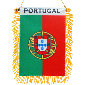 Drapeau imprimé 3x5 pieds en polyester 100% avec en-tête en toile, double couture, nouveau stock en gros, Portugal, <span class=keywords><strong>portugais</strong></span> - Product Image 2