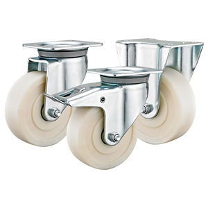 5''6''8 ''Europäischer Typ Hochleistungs-MC-Nylon-Nachlauf-Hochlast-Maschinen räder Industrielle Schwer last ausrüstung Nylon-Rad rolle - Product Image 1