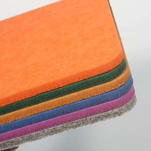 Các Nhà Sản Xuất Bán Buôn Chất Lượng Cao Màu Sắc Cơ Chế Len Cảm Thấy Vải Cuộn - Product Image 3