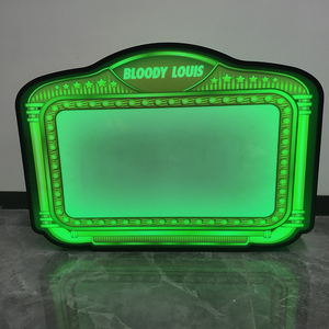 Led Board ứng dụng sinh nhật kiểm soát tùy chỉnh Acrylic Led câu lạc bộ đêm Logo bảng tin chai trình bày - Product Image 5