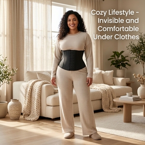 Ceinture amincissante en <span class=keywords><strong>latex</strong></span> de qualité professionnelle pour femmes, contrôle du ventre, gaine sculptante, vente en gros, service ODM personnalisé - Product Image 3