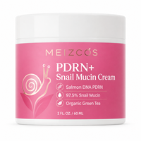 Crème hydratante anti-rides au PDRN de saumon et mucine d'escargot 60 ml, soin visage hydratation intense pour peaux matures, marque privée