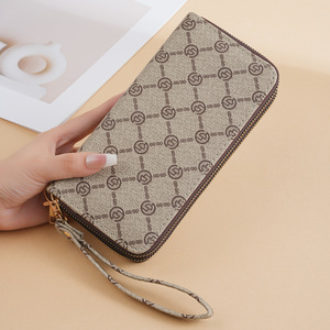 Borsa in Pelle Stampata da Donna, <span class=keywords><strong>Portafoglio</strong></span> Lungo e <span class=keywords><strong>Porta</strong></span> <span class=keywords><strong>Cellulare</strong></span> di Design, Vendita Diretta all'Ingrosso - Product Image 2