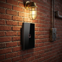 Interrupteur intelligent WiFi de haute qualité Smart Life en verre, commande vocale, luxe, meilleur prix