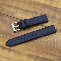 Bracelet de montre intelligente de luxe en cuir respirant, acier inoxydable, étanche, avec logo personnalisé, 18/20/22 mm, FKM, à libération rapide, beige, gris, hybride