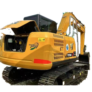 Excavatrice Sany SY95C d'occasion économique de 10 tonnes, fabriquée en Chine, prête à l'emploi, système hydraulique d'origine, certifiée CE, avec brise-roche - Product Image 1