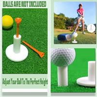 Offre Spéciale – Tees de Golf en Caoutchouc Écologiques Marque Amrta, Logo Blanc et Noir, pour Tapis de Driving Range, Personnalisables en Gros, Ensemble de Couleurs pour le Battement, Le Meilleur Choix