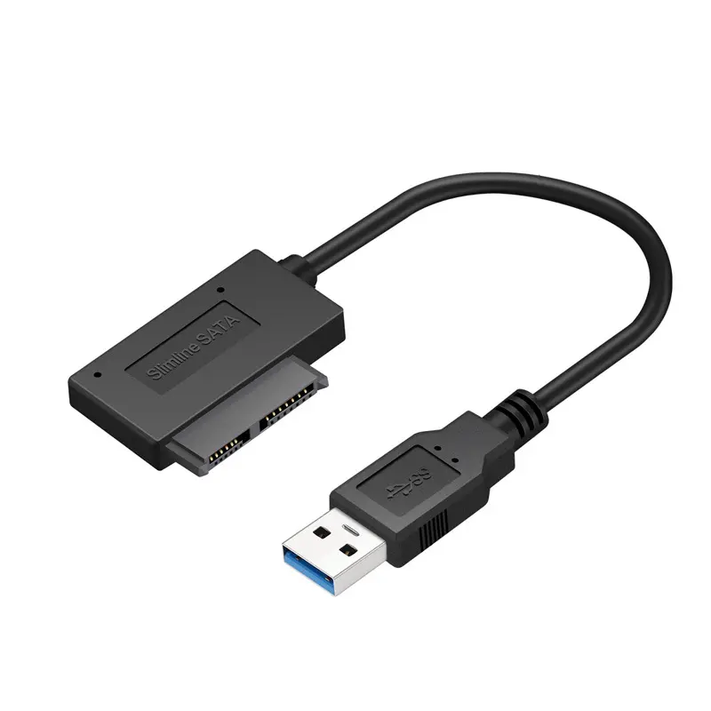 USB 3,0 к Мини Sata II 7 + 6 13Pin адаптер кабель для ноутбука DVD CD ROM Slimline привод конвертер