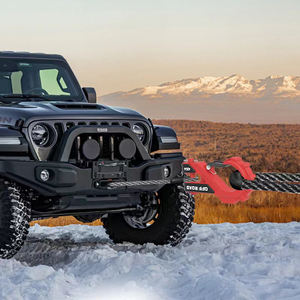 <span class=keywords><strong>Attelage</strong></span> de <span class=keywords><strong>remorque</strong></span> robuste de 3/8 pouces avec protecteur en caoutchouc pour crochets de remorquage arrière ATV RV et corde synthétique - Product Image 3