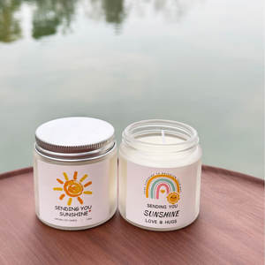 Venta al por mayor personalizado divertido estrés esmerilado perfumado alivio de soja novedad vela para papá regalos de cumpleaños mujeres hermana mamá novio - Product Image 1