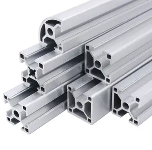 China Lieferant T-Schlitz Aluminium-Extrusion profile V-Schlitz für Schiene Kunden spezifische Aluminium profile Industrie rahmen