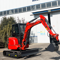 Usine directement vente pelle sur chenilles petite Bagger 3500kg mini pelle 3 tonnes 2 tonnes à vendre