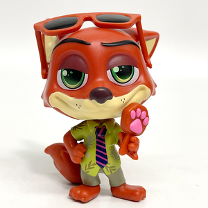 ชุดฟิกเกอร์จูดี้ ฮอปส์ และ นิค ไวลด์ สินค้าขายดีข้ามพรมแดน ของสะสมจากภาพยนตร์การ์ตูนสุดน่ารัก ของตกแต่งโต๊ะทำงาน - Product Image 2