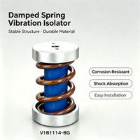 Support de ressort vertical en alliage d'aluminium amorti LIVA, isolateur de vibrations au sol, amortisseur de chocs, résistant à la corrosion, réducteur de bruit pour