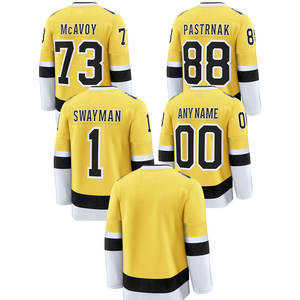 Maillots de hockey sur glace pas chers Boston <span class=keywords><strong>1</strong></span> Jeremy Swayman 73 Charlie McAvoy 88 David Pastrnak Or 2026 Stadium Series Maillot cousu - Product Image 4