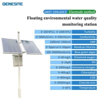 Ensemble de capteurs de qualité de l'eau personnalisables Bouées de surveillance de la qualité de l'eau