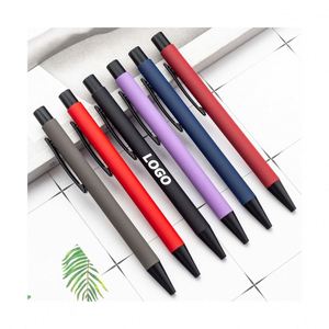 Bolígrafos Metálicos Promocionales de Primera Calidad con Logotipo Personalizado, Bolígrafos de Aluminio con Clic y Área para Impresión - Product Image 1