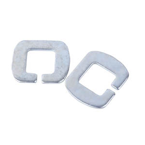 Boucles métalliques de type C robustes, sangles carrées en acier pour l'emballage de fibres de coton et synthétiques - Product Image 1