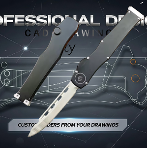 Couteau de poche pliable tactique de camping et de randonnée MICO 8CR13MOV, lame en acier inoxydable, manche en alliage d'aluminium, OEM - Product Image 4